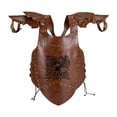 thumbnail image 3 of BELOVING Mens Medieval Chest Adjustable Strap Gothic Chest Guard Knight Costume Brown, 3 of 10