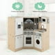 thumbnail image 3 of Costway Juego de Cocina de Madera para Niños Cocina de Juguete Infantil con Accesorios de Sonidos y Realistas Teléfono Juego para Niños 3+ Años, 3 of 8