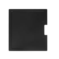 Stylish 16-3/4" Black Wood Fiber Workstation Cutting Board A-930