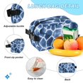 thumbnail image 5 of ALAZA Lightning Giraffe Pattern School Backpack Lunch Box Set Student Bookbag, 5 of 7