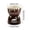 B, variant on Bwiyojiz Home, Garden & Tools Kitchen Dining Entertaining Homemade Ceramic Cheese Fondue Set Chocolate Melting Oven Ice Cream, Gifts for Sister, Brown