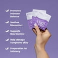 thumbnail image 2 of Yoni Feminine Wipes - pH-Balanced, Natural Feminine Wipes for Freshness & Intimate Care – Flushable & Travel-Friendly - 30 Individually Wrapped Feminine Wipes, 2 of 7