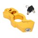 thumbnail image 5 of Bloqueo de manillar de motocicleta, bloqueo de bocina protectora de aluminio para seguridad de frenado, amarillo Jadeshay A, 5 of 8