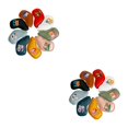 thumbnail image 4 of Eigraketly 9Pcs Golf Iron Headcover Set Golf Club Cover Sleeve Head for Outdoor Sports Type3 NO3, 4 of 4