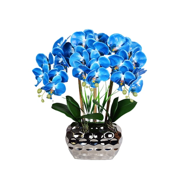 Orquídeas Artificiales Bearachild Phalaenopsis Azul