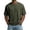 Army Green, variant on T Shirts for Man Waffle-Weave, Round-Neck, Short-Sleeve T-Shirt,Sizes S-3XL