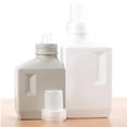 thumbnail image 4 of Laundry Bottle with Label Large Laundry Bottle Booster Sign Capacity for Detergent Home Use White 1000ML, 4 of 9