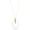 Ivory, variant on WOMEN'S GREEN AND PINK ACETATE RESIN GOLD OVAL PENDANT NECKLACE