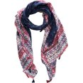 thumbnail image 1 of HSHDLDF Foulard Légère Mode Femme Imprimé Floral Hiver Automne Chaude Châle Foulard, 1 of 6