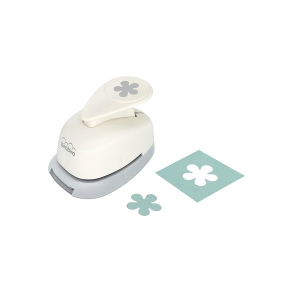 Bira Craft 5/8 inch Flower 3 Shape Lever Action Craft Punch for Paper Crafting Scrapbooking