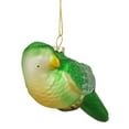thumbnail image 3 of Northlight 6.5" Green and Yellow Parrot Glass Christmas Ornament, 3 of 4