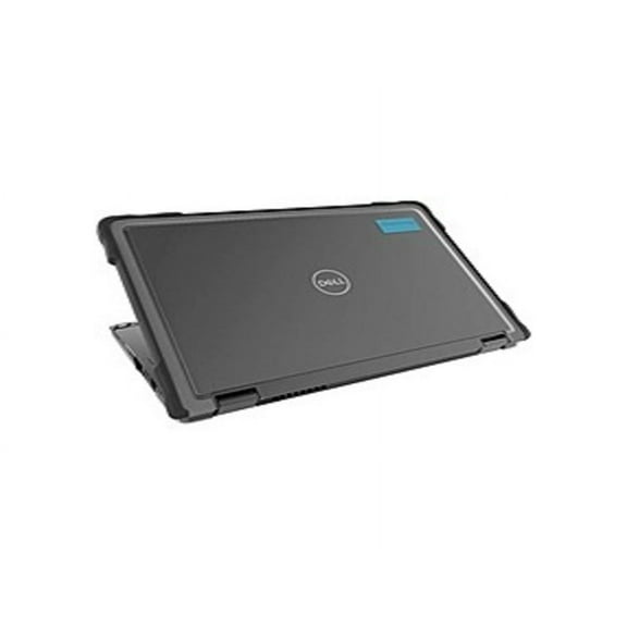 Gumdrop SlimTech For Dell Latitude 13 5310 2-in-1 - For Dell Notebook - Textured Grip - Black, Transparent - Frosted - Bump Resistant, Scratch Resistant, Scuff Resistant, Drop Resistant - Thermoplasti