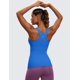 thumbnail image 2 of Remera CRZ YOGA Butterluxe Cuello Alto Espalda Nadadora Azul L, 2 of 3