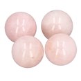 thumbnail image 1 of Rose Quartz Sphere, 4 Pieces 0.8in Diameter Rose Quartz  Balls  For Meditation, 1 of 8