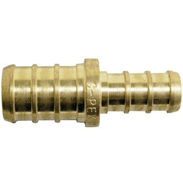 Apollo 1/2 in. x 3/8 in. Brass PEX-B Barb Reducing Coupling