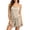 Beige, variant on Dvprdro Modal Pajama Set for Women Built in Shelf Bra Camisole Top with Loose Fit Shorts 2 Piece Sleepwear