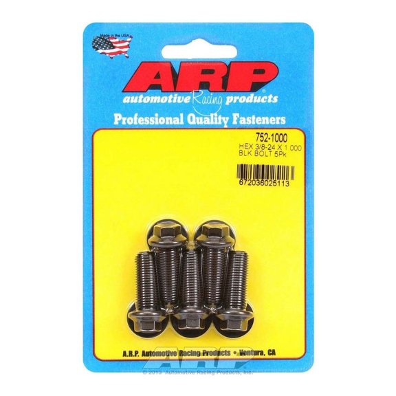 Arp Bolt Kit - 6pt. (5) 3/8-24 x 1.000