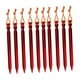 thumbnail image 3 of 10 estacas para tienda de campaña, de aluminio, resistentes al viento e irrompibles. Rojo, 3 of 9