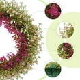 thumbnail image 2 of Unique Bargains Eucalyptus Wreaths for Front Door Artificial Decorations Wreaths Rose Red, 2 of 7