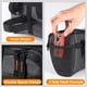 thumbnail image 5 of WEST BIKING Bolsa delantera para bicicleta Estuche para teléfono de gran capacidad Paquete de alforjas para maletero delantero, 5 of 9