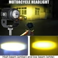 thumbnail image 3 of Phare LED pour Moto, Faisceau Bas et Projecteur U2L6, 3 of 8