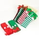 thumbnail image 3 of Bow Tied Christmas Socks Ball Socks Over the Knee Women Festive Christmas Striped Stockings, 3 of 4