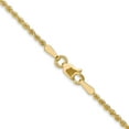 thumbnail image 4 of 14K Yellow Gold Jbsp's 1.8mm Solid Regular Rope Chain (20 X 1.8) Made In Peru 7052-20, 4 of 5
