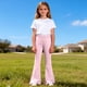 thumbnail image 4 of Trajes de Pantalones de Boda Niñas Pequeñas Leggings Enganchadas Pantalones Sólidos de Elasticidad Lindos para la Fiesta Casual Daily, 4 of 9