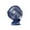 Blue, variant on Portable Clip on Fan, 360° Rotate Battery Operated Stroller Fan, 3 Speed Quiet Mini Personal Desk Fan, Usb Rechargeable Fan with Light for Outdoor Camping Golf Cart Stroller Home Office