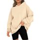 thumbnail image 1 of Sudaderas con capucha de gran tamaño para mujer, sudaderas Langarm Einfarbig, jersey de invierno, 1 of 3