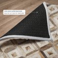 thumbnail image 6 of Addison Rugs Dream Shag Premium Machine Washable Transitional Diamonds Gray Rectangle Rug, 9' x 12', 6 of 8