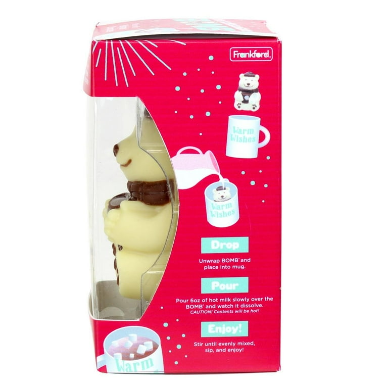 Frankford Holiday Original Milk Chocolate Bomb, Polar Bear 1.6oz