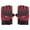 Red, variant on Knuckles Protective Motorcycle Gloves Half Finger Cycling Gloves Accessories