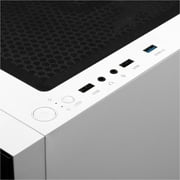TALOS E3, ATX PC Case, White Gaming Case with 3 Built-in 120mm ARGB Fans, Tempered Glass Panels by Gamdias