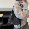 thumbnail image 3 of SPEKSEE Women Frosted PU Shoulder Bag with Multi Zipper Handbag Top-Handle Bag Large Capacity for Travel Shopping Daily Use, 3 of 18