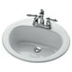 thumbnail image 2 of Lavabo de baño Bootz Azalea, acero esmaltado, 20 cm x 6,5 cm, blanco, 2 of 2
