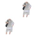 thumbnail image 3 of Qarigey 2 uds. Ropa deportiva de verano con letras, Jersey, camiseta, pantalones cortos, ropa estampada, conjuntos de ropa informal, ropa de Type3 NO3, 3 of 6