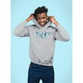 thumbnail image 2 of Sea Animals Hoodie Men -Image by Shutterstock, Male Medium, 2 of 4