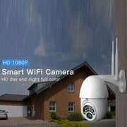 360-degree Outdoor Wireless Security Camera, 1080P Home WiFi IP Camera, Pan Tilt Dome Surveillance Cam, Two Way Audio Motion Detection Clear Night Vision Waterproof Camera