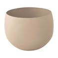 thumbnail image 3 of Fab Habitat Eden Handmade Round Metal Planters in Stone Finish with Drainage Holes, 3 of 9