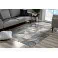 thumbnail image 1 of eRug Outlet Collection Capri Tapis Moderne Abstrait Gris, 1 of 6