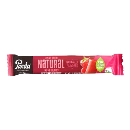 Panda Raspberry Licorice Bar 9.8 oz each (3 Items Per Order  not per case)