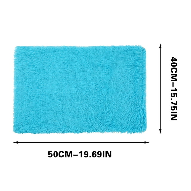 Mantas Cálidas para el Invierno, Alfombra para Perros Y Alfombra para Todas las Estaciones, 55x40cm, Cama de Perro de Manta de Peluche Pv Suave, Suministros para Perros