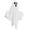 White (Only One), variant on Deago Halloween Decorations, 19.7" Outdoor Decor Hanging Lighted Glowing Ghost, Halloween Outdoor Indoor Wind Sock Ornaments for Yard Tree Garden Halloween Party Favors