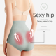 thumbnail image 2 of Ropa interior de cintura alta para mujer, moldeadora de abdomen, moldeadora de cintura, levantadora de cadera, antibacteriana, de grafeno, de algodón puro, con entrepierna, pantalones cortos de talla, 2 of 6