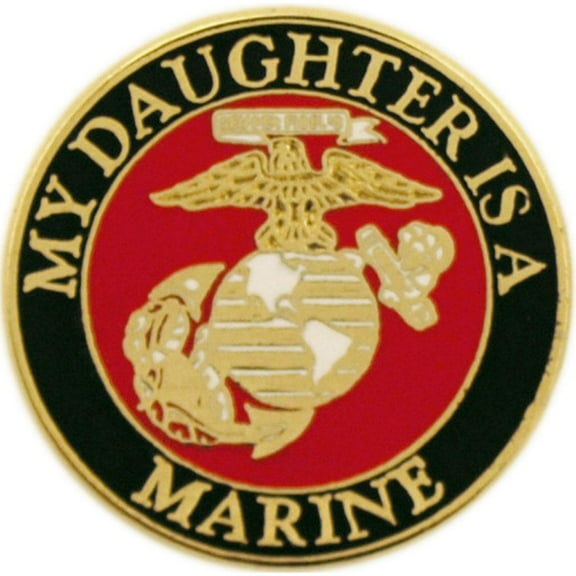 Eagle Emblems P15352 Pin - USMC Logo, Daughter - 1.25 in.