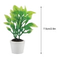thumbnail image 4 of Artificial Bonsai, Garden Decor Miniature Green Plant, Fake Potted Plant Compact For Friends Family, 4 of 8