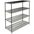 thumbnail image 3 of Global Industrial 24726B Nexel Black Epoxy Wire Shelving, 72 x 24 x 63 in., 3 of 4