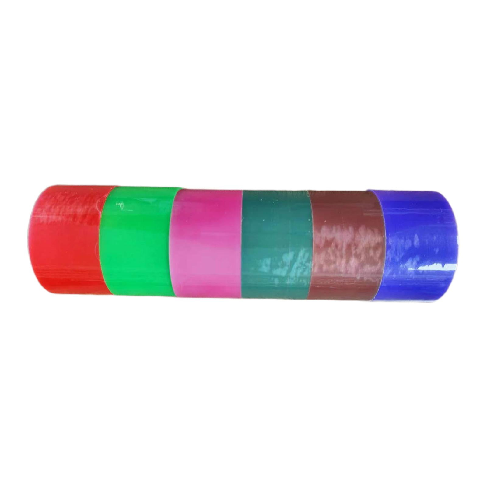 6x Sticky Ball Tape Relaxing Blow Bubbles Balloons for Children Party Adult 6cm Thermochromic