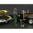 thumbnail image 2 of Customer Patrick and a Dog Figurine / Figure For 1:18 Models by American Diorama, 2 of 3